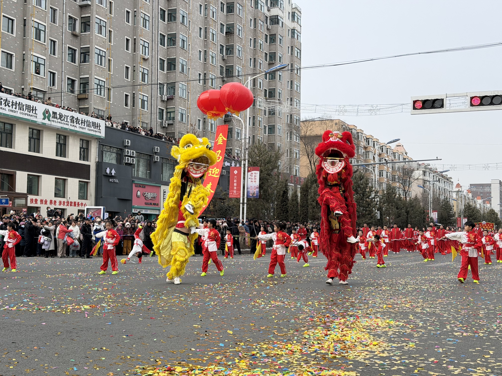 海林：民俗盛宴贺元宵秧歌欢腾启新程(图3)